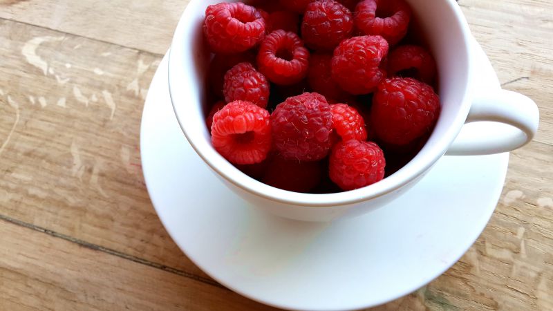 raspberries for great skin healthy tip #healthy living #skin care #beauty #trendypins