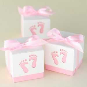 Baby Feet Boxes for girls