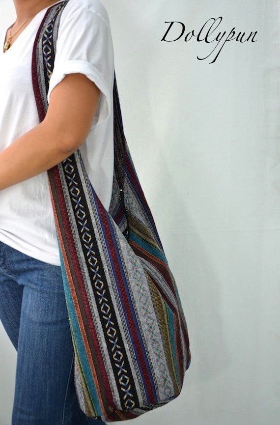 Hobo bag striped #purses #fashion #trendypins