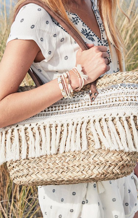 Straw basket #purses #fashion #trendypins