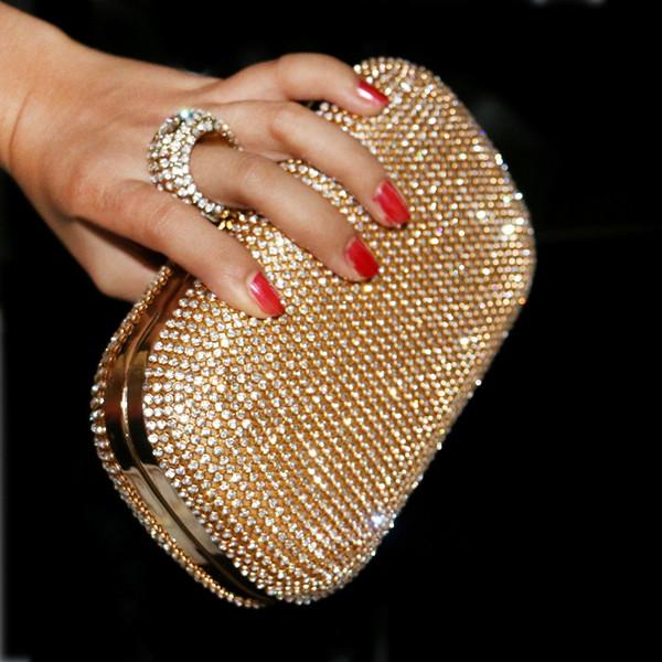 Gold evening clutch #purses #fashion #trendypins
