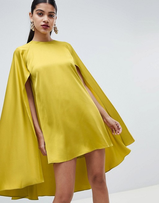 Cape dress #dresses #fashion #trendypins