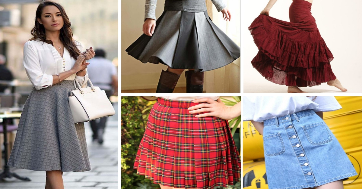 Types of skirts