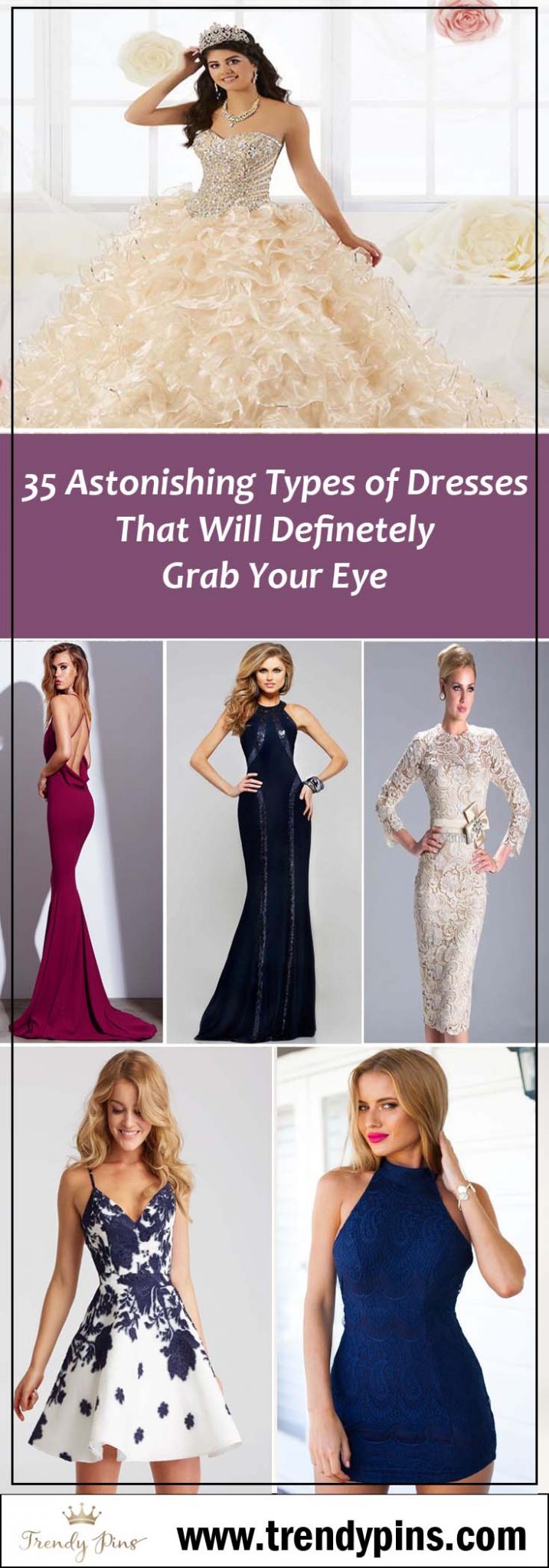 35 Astonishing Types Of Dresses That Will Definitely Grab Your Eye