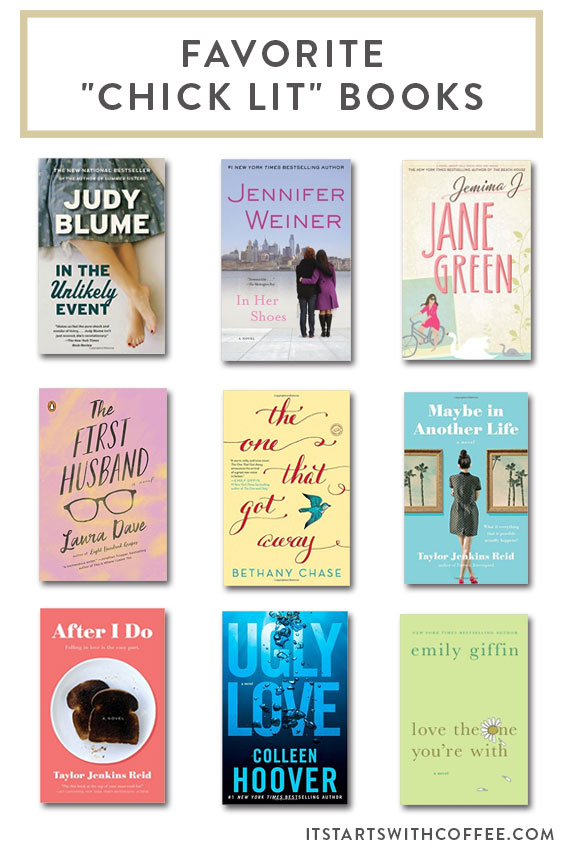 FAVORITE CHICK LIT BOOKS