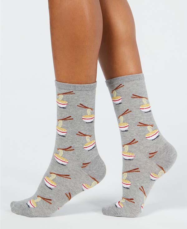 Women's Noodles Crew Socks #Crew Socks #socks #fashion #trendypins