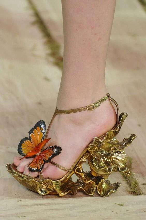 Butterfly Wedding Fantasy Heels #heels #fashion #trendypins
