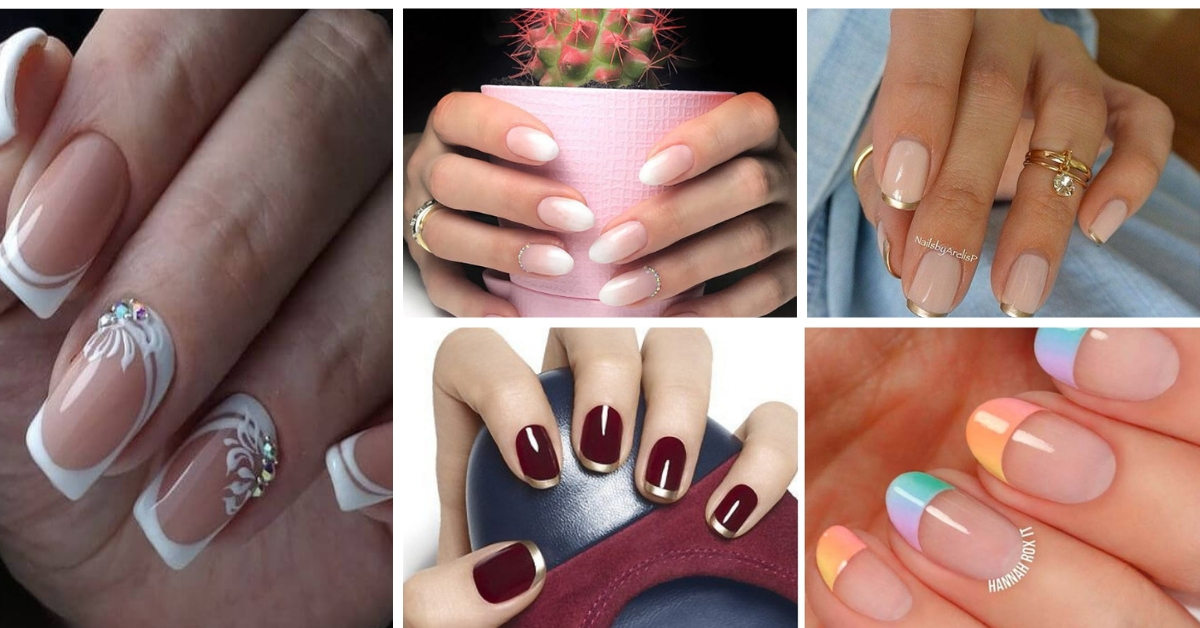 22 Amazing French manicure ideas to bring another dimension to your ...