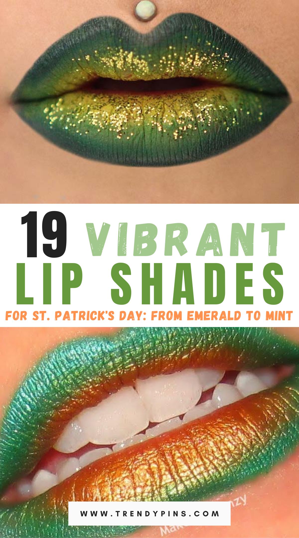 Best St Patricks Day Lips Makeup