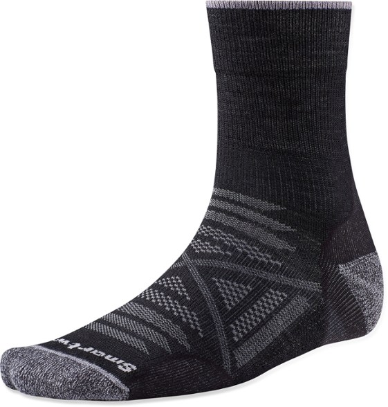 Smartwool PhD Outdoor Light Mid Crew Socks - Men's #mid crew socks #socks #fashion #trendypins