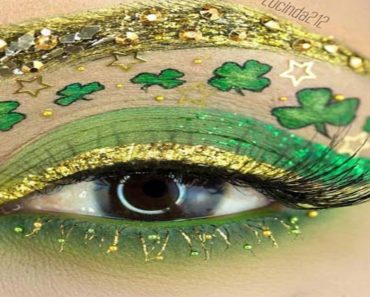 St. Patrick's Day makeup