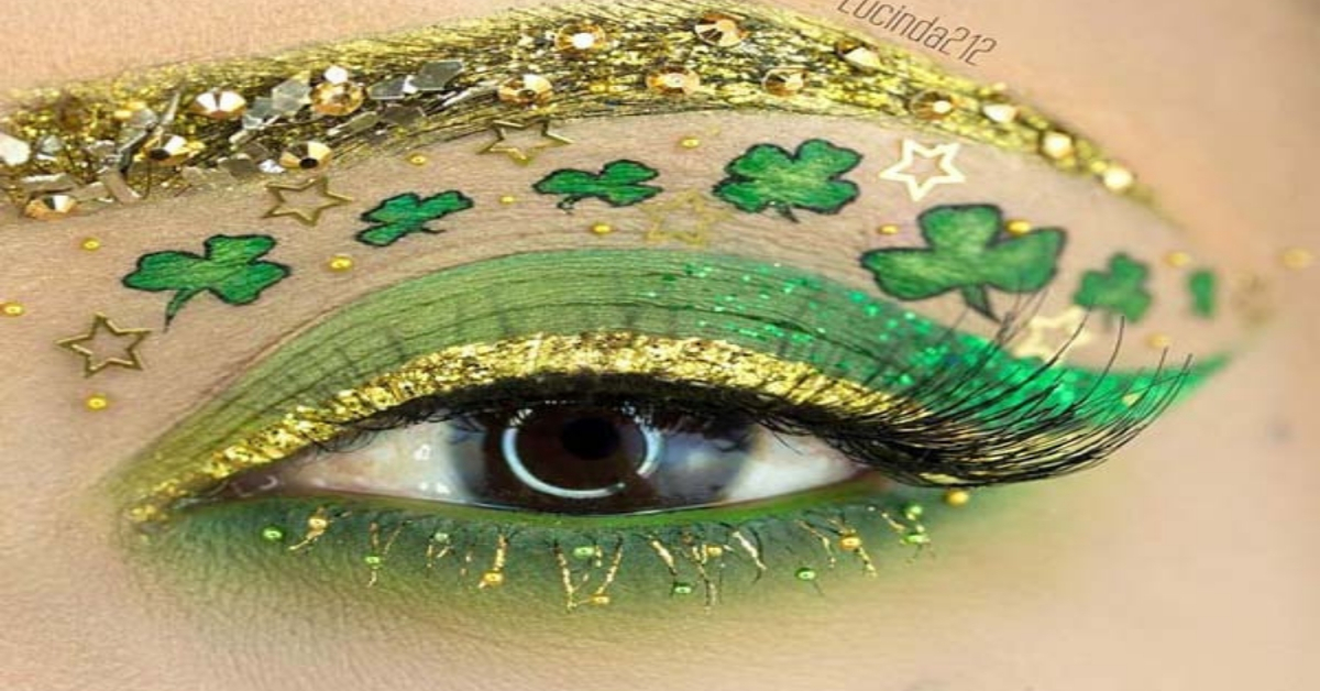 St. Patrick's Day makeup