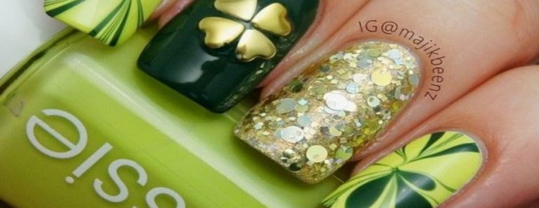 St. Patrick's Day nail ideas