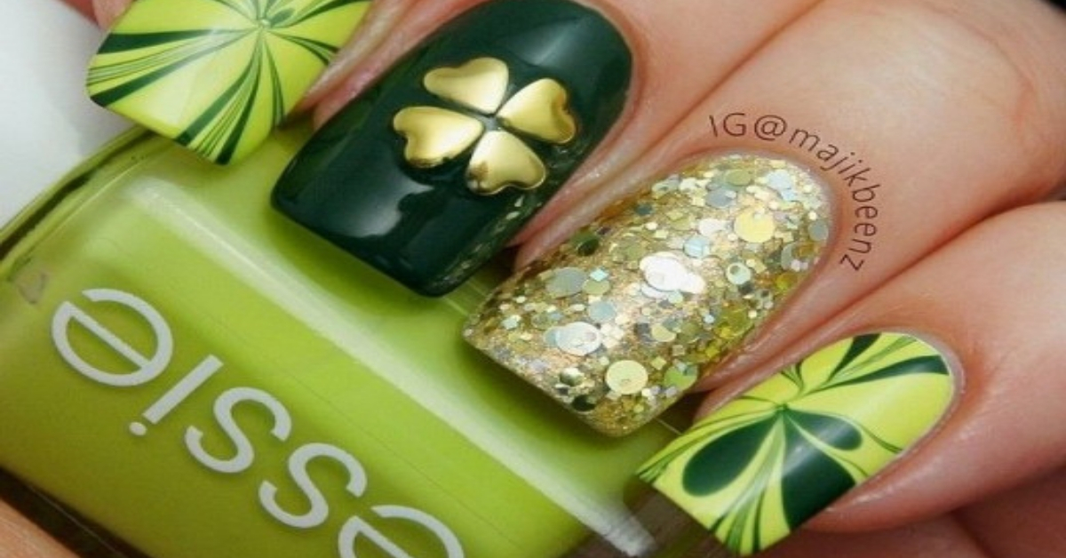 St. Patrick's Day nail ideas