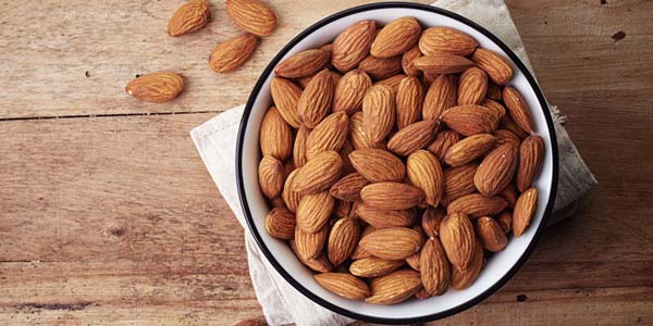 Almonds #healthy living #belly fat #foods #trendypins