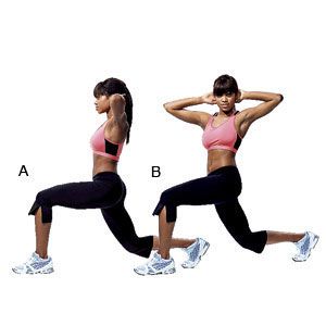 Lunge Twist #healthy living #eelly Fat #exercises #trendypins