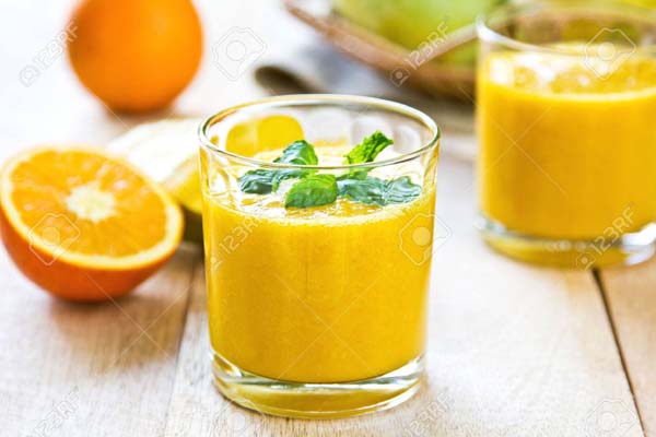 Orange, Lemon And Flax Seeds Smoothie #smoothies #healthy living #healthy smoothies #trendypins