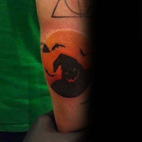 A Simplistic Oogie Boogie Tattoo #Halloween #tattoos #trendypins