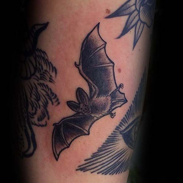 A Sooky Bat Tattoo #Halloween #tattoos #trendypins