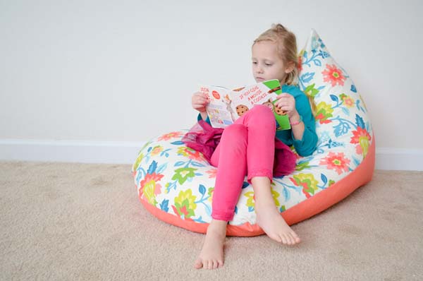 Kids Bean Bag Chair #DIY #Christmas #gifts #trendypins