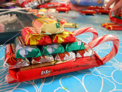 Candy Sleighs #DIY #Christmas #gifts #trendypins