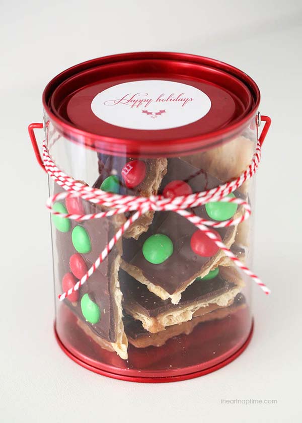 Christmas Crack Toffee #DIY #Christmas #gifts #trendypins