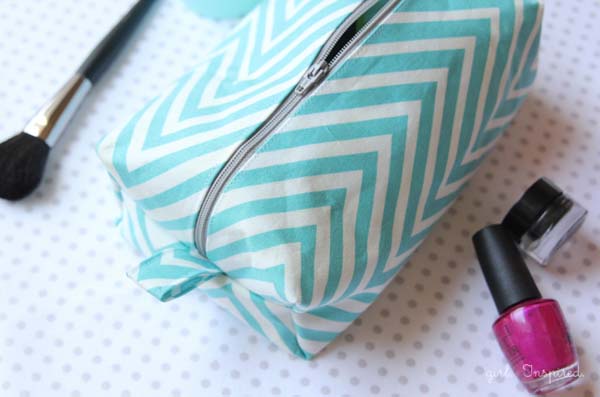 Cosmetic Bag #DIY #Christmas #gifts #trendypins