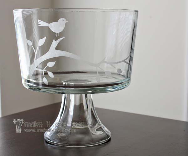 DIY Glass Etching #DIY #Christmas #gifts #trendypins