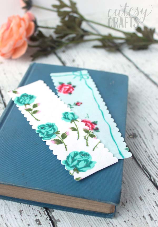 DIY Handmade Bookmarks #DIY #Christmas #gifts #trendypins