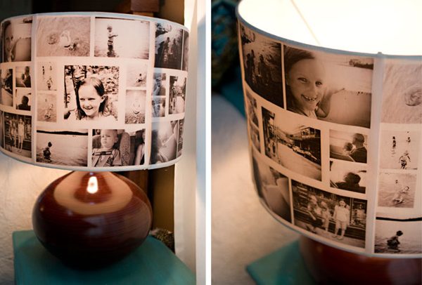 DIY Photo Lampshades #DIY #Christmas #gifts #trendypins