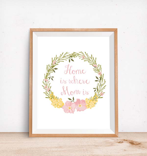 DIY Printable Wall Art #DIY #Christmas #gifts #trendypins