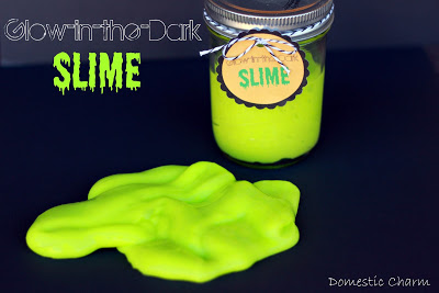 Glow-in-the-Dark Slime #DIY #Christmas #gifts #trendypins