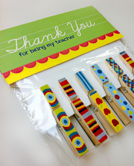 DIY Magnetic Clothespins #DIY #Christmas #gifts #trendypins