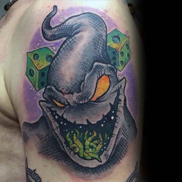 Oogie Boogie from "The Nightmare Before Christmas" #Halloween #tattoos #trendypins