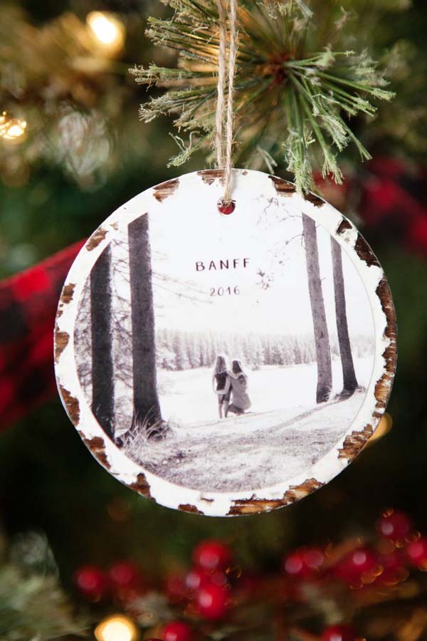 Photo Keepsake Ornaments #DIY #Christmas #gifts #trendypins