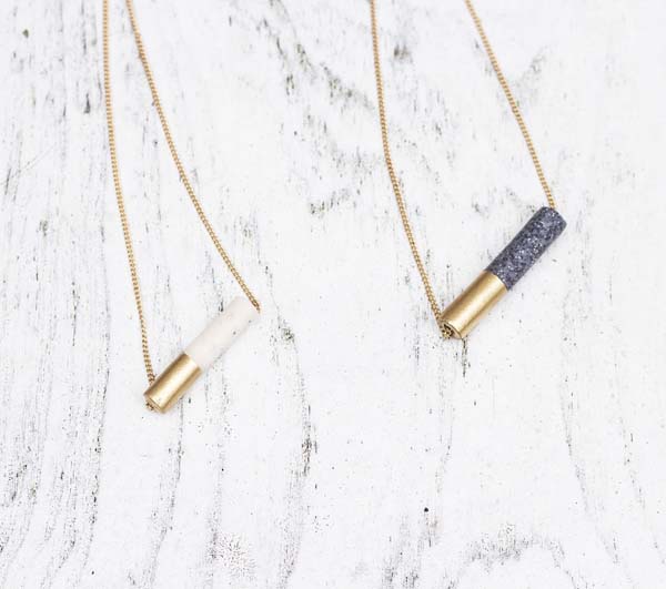 Tube Bead Necklace #DIY #Christmas #gifts #trendypins