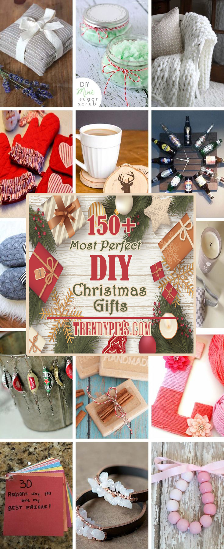 I don’t know why you might want to make DIY Christmas gifts but I know that giving DIY gifts for Christmas can give you more options than just going to the store #DIY #Christmas #gifts #trendypins