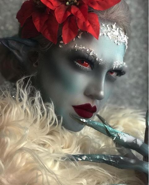 Winter Elf Christmas Makeup Look #Christmas #makeup #beauty #trendypins