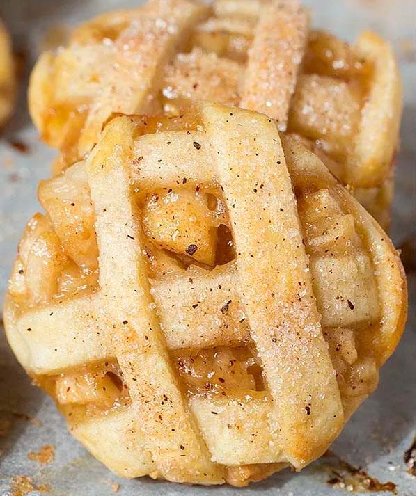 Apple Pie Cookies #Christmas #cookie #recipes #trendypins