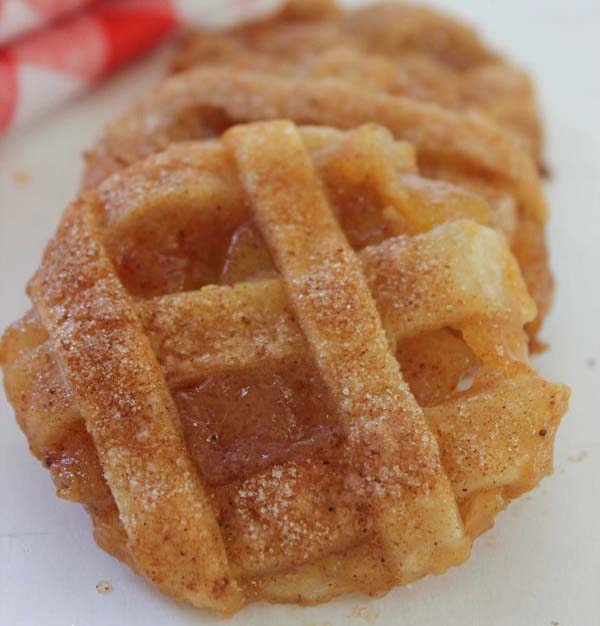 Caramel Apple Pie Cookies #Christmas #cookie #recipes #trendypins