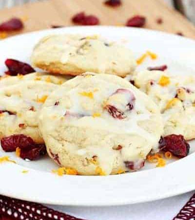 Cranberry Orange Cookies #Christmas #cookie #recipes #trendypins