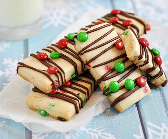 MM Shortbread Cookies #Christmas #cookie #recipes #trendypins