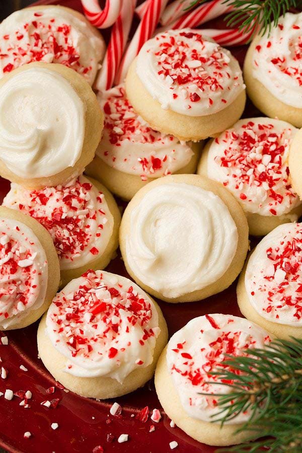 Peppermint Meltaway Cookies #Christmas #cookie #recipes #trendypins