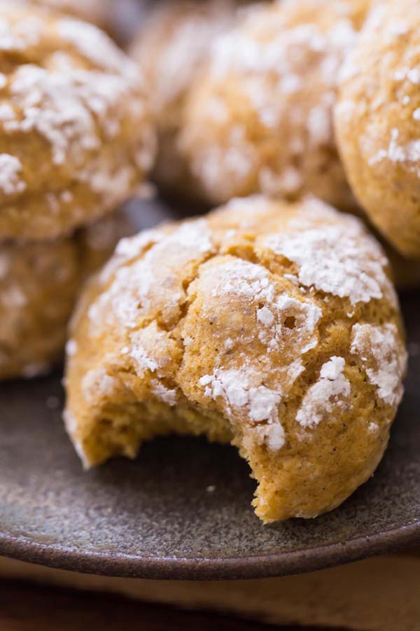 Soft Pumpkin Cookies #Christmas #cookie #recipes #trendypins