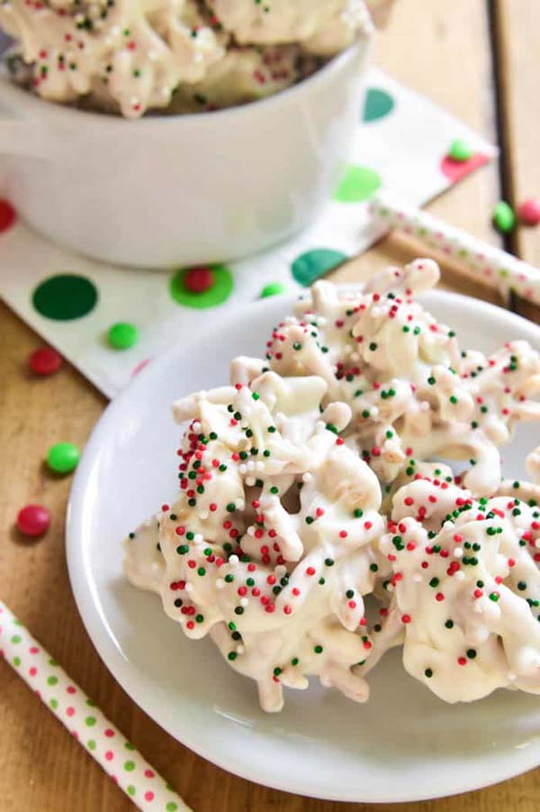 White Chocolate Ting-a-Ling #Christmas #cookie #recipes #trendypins