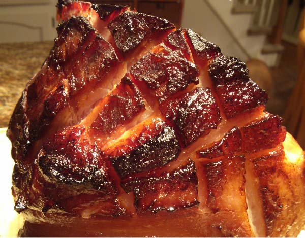 Coca-Cola Glazed Ham with Brown Sugar and Dijon #Christmas #recipes #dinner #trendypins