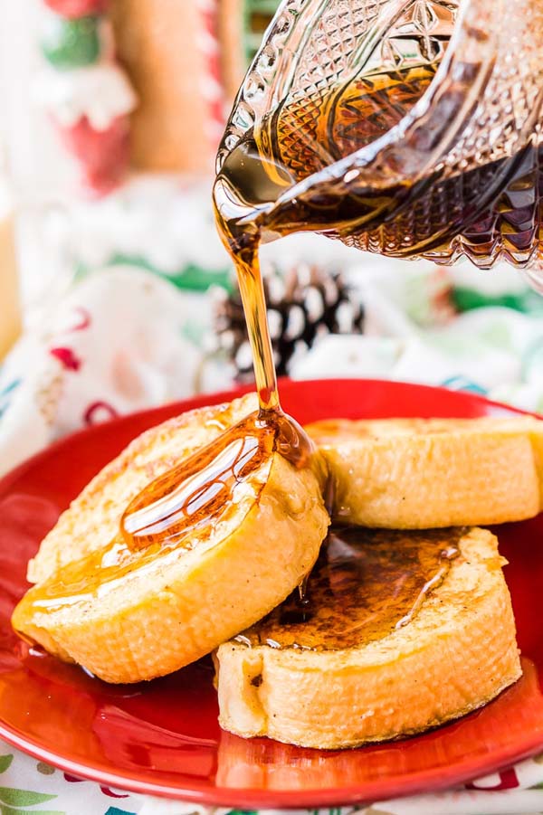 Eggnog French Toast #Christmas #recipes #dinner #trendypins