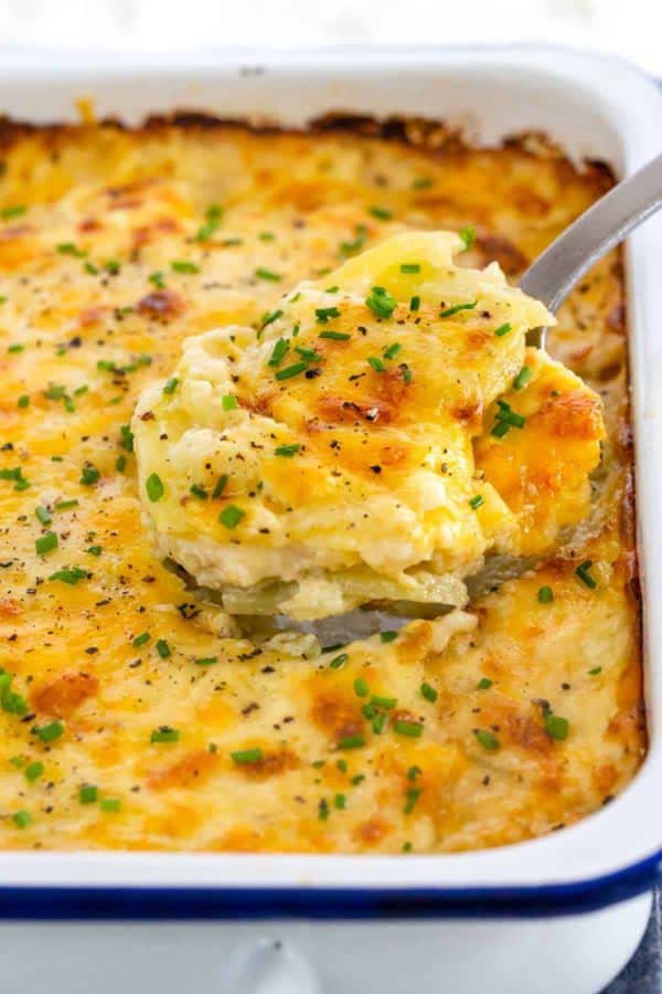 Potatoes Au Gratin #Christmas #recipes #dinner #trendypins