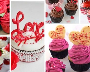 50 Valentines Day Cupcakes