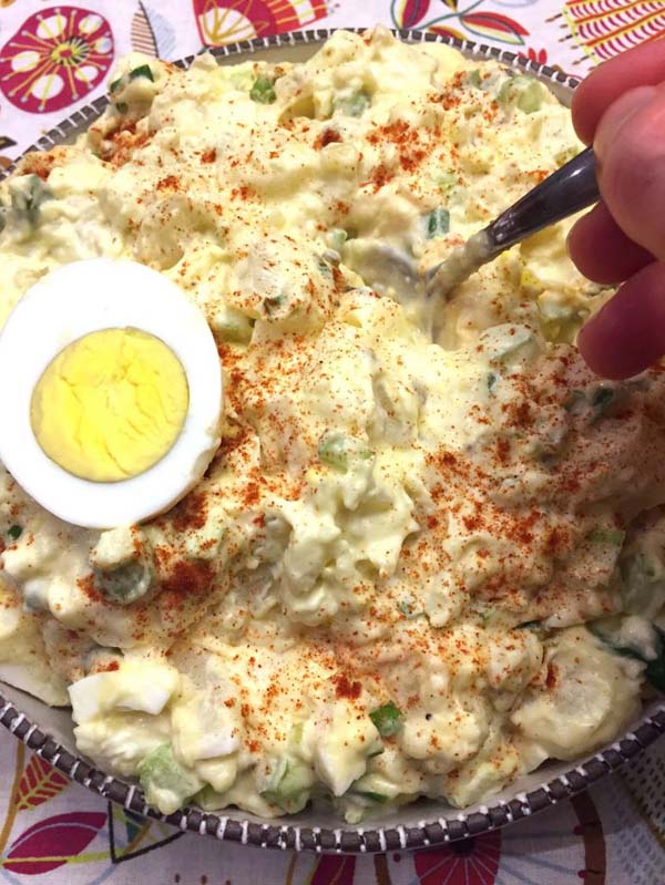 Best Potato Salad Recipe #Easter #dinner #recipes #trendypins